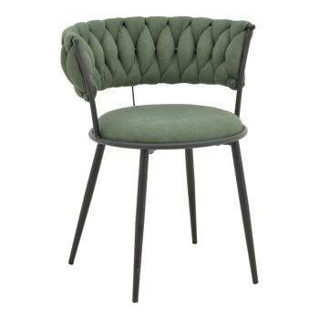 Стол Алкиа 029-000382 зелен цвят