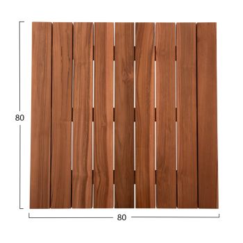 Дървен плот 80x80 - HM6139 натурал