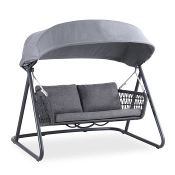 Люлка с навес Екселсиор SM6411.02 тъмно сив