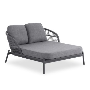 Кушетка Куантум SM6172 цвят антрацит-сив