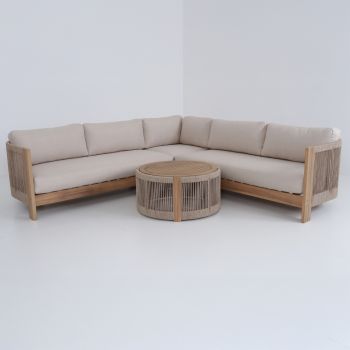 Комплект Одисей SM6249 цвят натурал-бежов