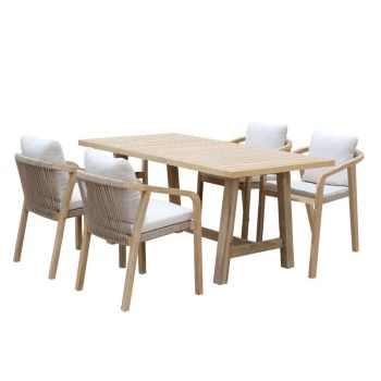 Комплект Малибу 228-000016 цвят натурал-бежов