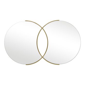 Огледало Ата 233-000036 златист цвят