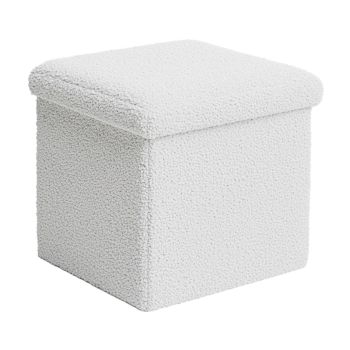 Табуретка Кристъл 257-000041 цвят екрю