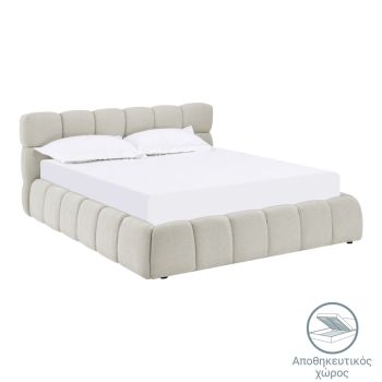 Спалня Джеби 160х200 см 279-000017 цвят крем