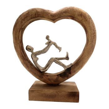 Декорация Лоазир 312-000017 цвят натурал