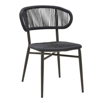 Стол Агус 373-000011 черен цвят