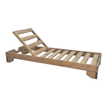 Шезлонг Фенди 380-000002 цвят орех