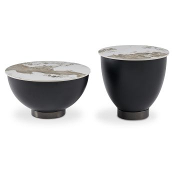 Комплект кафе маси Еридано SM21216 черен цвят