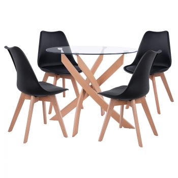 Комплект Мартин HM11693.02 черен цвят