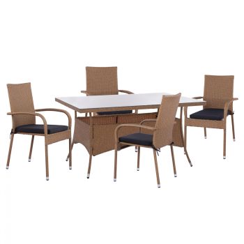 Градински трапезен комплект HM11713.02