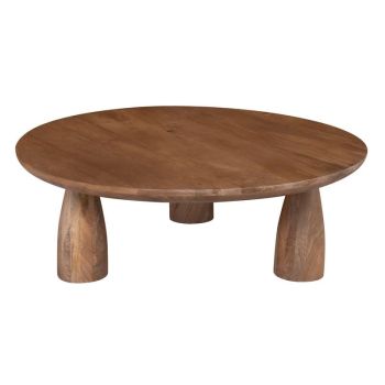 Кафе маса Ацтек ф90 см EA7502.1 мангово дърво