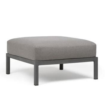 Пуф Максимо-цвят базалт+Sunbrella@лава