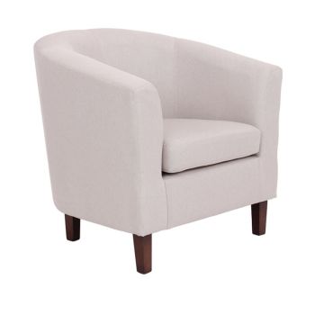 Кресло Бока Ε7129.60 дамаска - бежов цвят