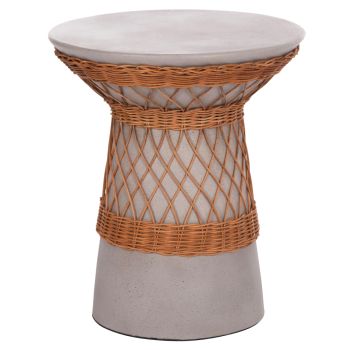 Маса Делия HM18167.03 цвят натурал-сив