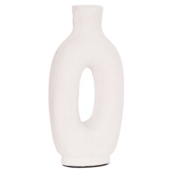 Ваза Клейвън HM4409 бял цвят