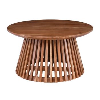 Кафе маса Рим ф80 см ΕΑ728 акация