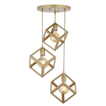 Полилей HM7419.02 лампи в златист цвят