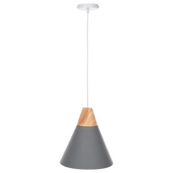 Лампа HM4150 цвят сив-натурал