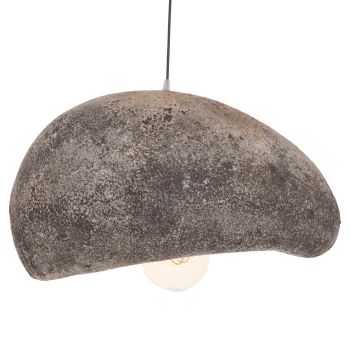 Лампа Стоун (M) HM4418.04 сив цвят