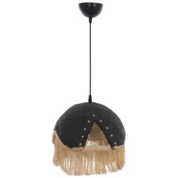 Лампа HM7693.01 цвят черен-бежов