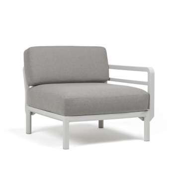 Кресло Максимо терминал-Гипс+Sunbrella@лава