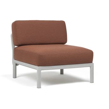 Кресло Максимо централ-Гипс+Sunbrella@канела