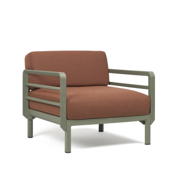 Кресло Максимо-Кактус+Sunbrella@канела