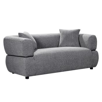 Диван 2-ка Арктис HM3328.01 сив цвят