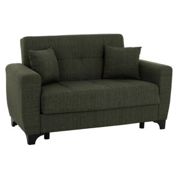 Диван HM3243.05 тъмно зелен цвят