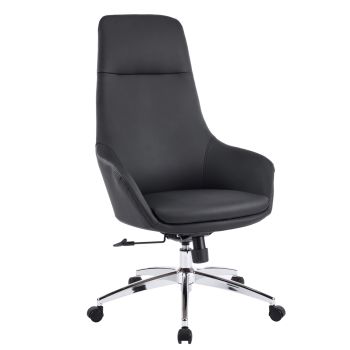 Офис стол Бекър HM18359.01 черен цвят 