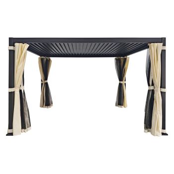 Комарник и завеса Куито за перголи 3х4х2,4 м HM6614