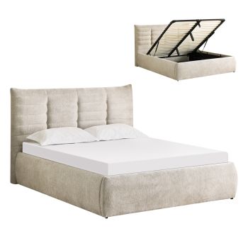 Спалня 160х200 см Сандра HM732.03 бежов цвят