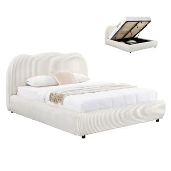 Спалня Кали 160х200 см HM729.03 екрю цвят