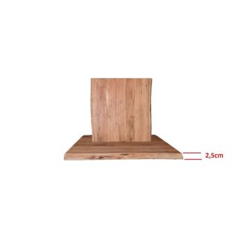 Дървен плот Лизард слим 160x90/2,5 см EA711.4SW акация