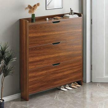 Шкаф за обувки 80x17x115 см E8330.4 цвят орех