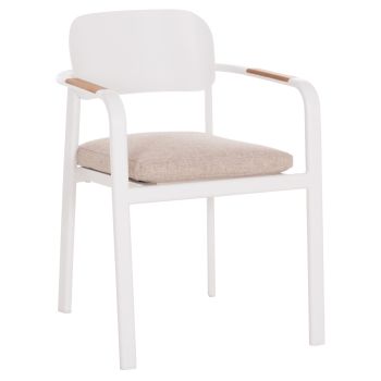 Стол Елара HM6414.02 бял цвят