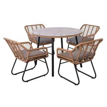 Комплект Салса Ф100 - E2802 цвят натурал-черен