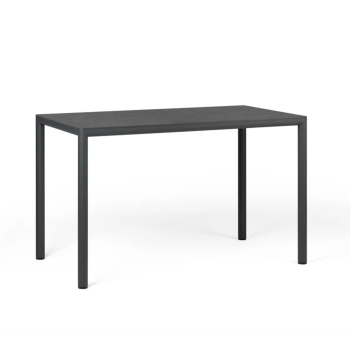 Маса Пиаве 120х70 см - цвят антрацит