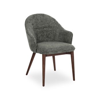 Стол Хърайзън SM18102.05 цвят зелен-орех 