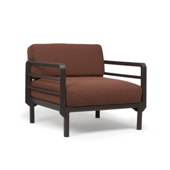 Кресло Максимо-цвят терра+Sunbrella@канела