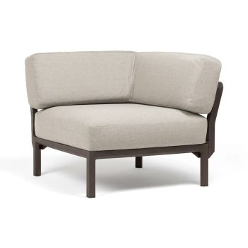 Кресло Максимо ъгъл-Терра+Sunbrella@перла