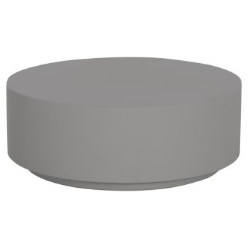 Кафе маса ф90х34 см Киоко HM6579.01 сив фиброцимент