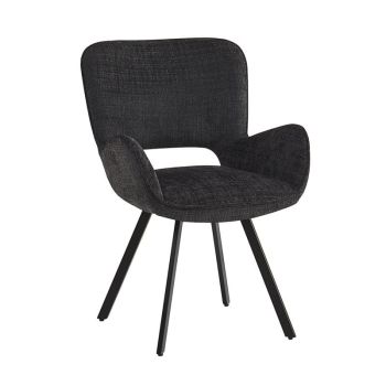 Въртящ стол Вета EM7918.2 черен цвят