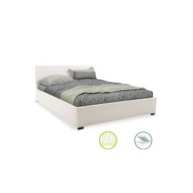 Легло Норс еко кожа 006-000027 цвят бял мат