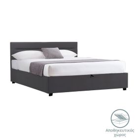 Спалня 150х200 см Молито 006-000060 черен цвят