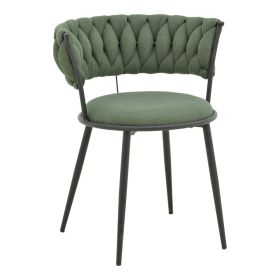 Стол Алкиа 029-000382 зелен цвят