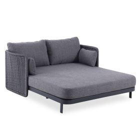 Шезлонг-спалня Дестини SM6408.02 антрацит