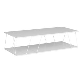 Холна маса Тарс ню 225-000025 цвят сив-бял