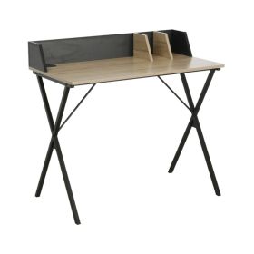 Бюро Зерван 90х50 - 225-000048 цвят натурал-черен